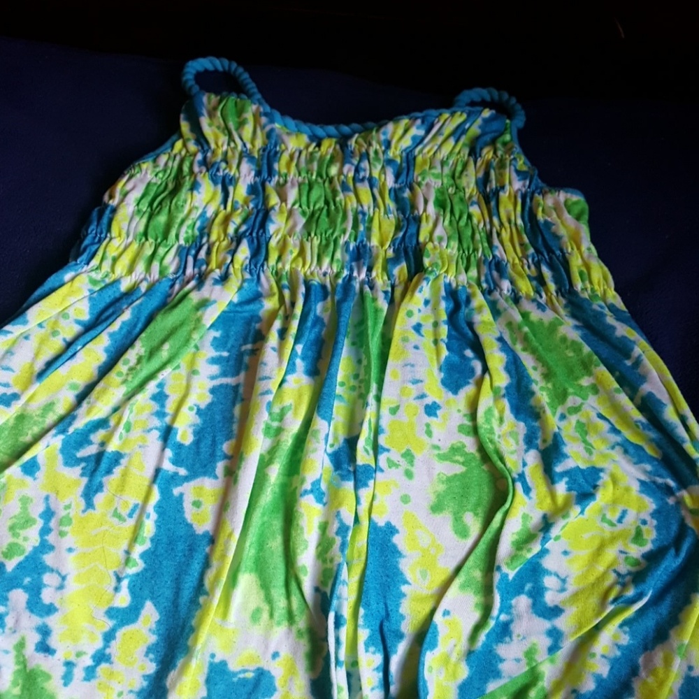 JusticeTie dye rope tank top